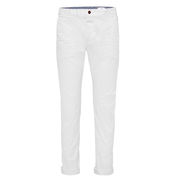 Closed - CHINOS '200 SLIM' WHITE - Picture 1 of 7